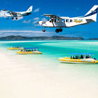 Fly & Raft Southern Whitehaven Beach Day Tour from Airlie Beach - Zero Trace Tours
