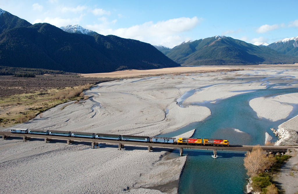 Christchurch Franz Josef TranzAlpine Day Tour: Mountains to Coast Both Ways